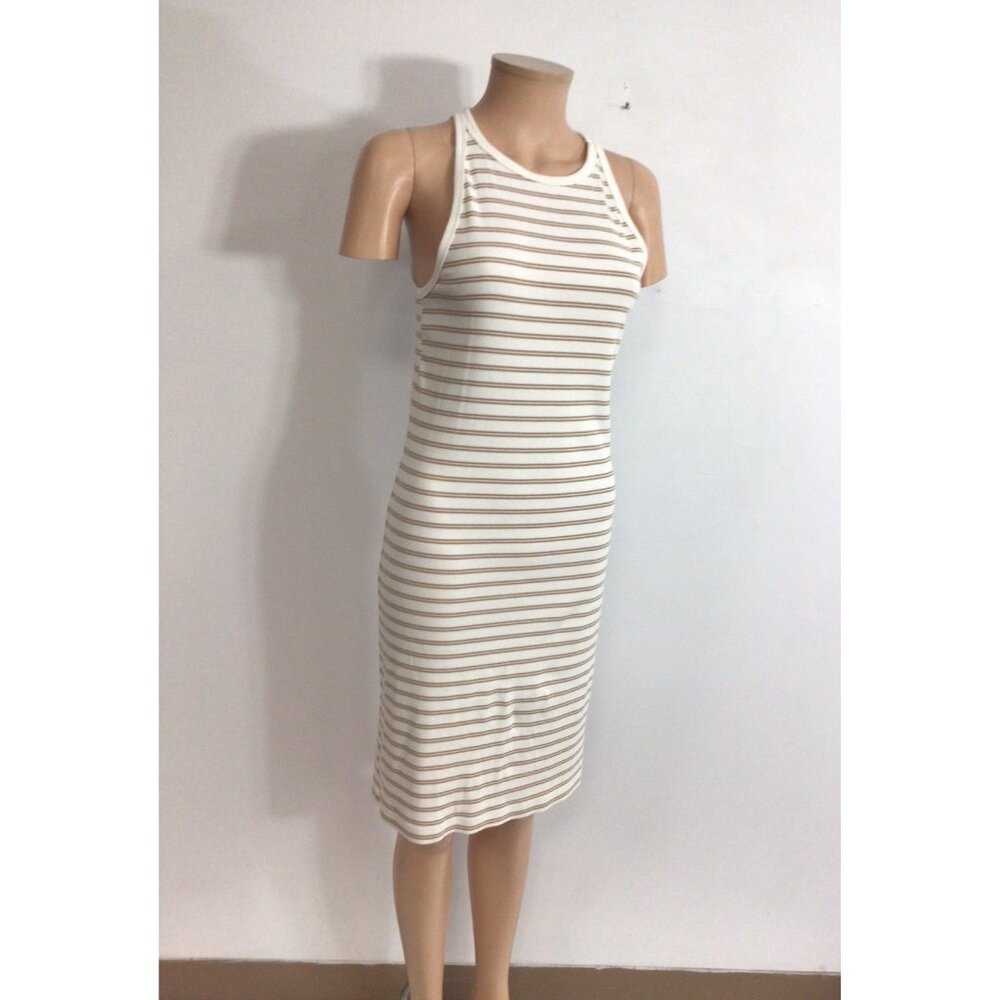 Striped Sleeveless Dress